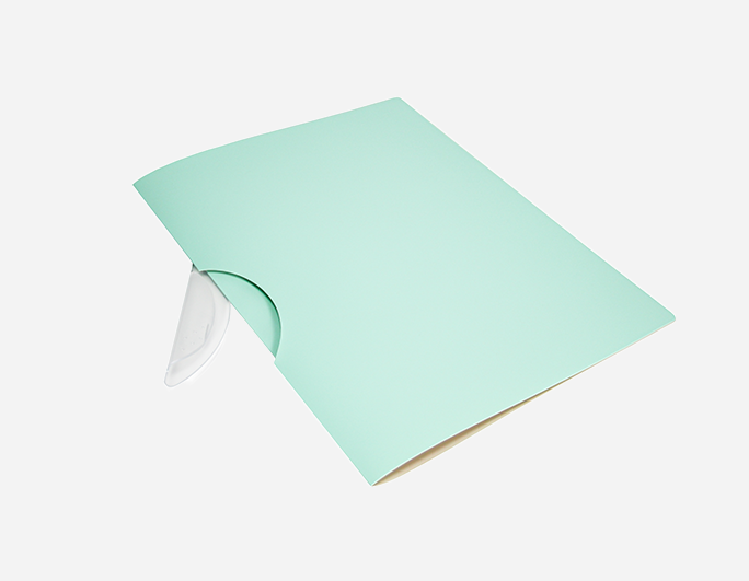 Bi-Color Plastic Rotary Folder | B-MFO-055 