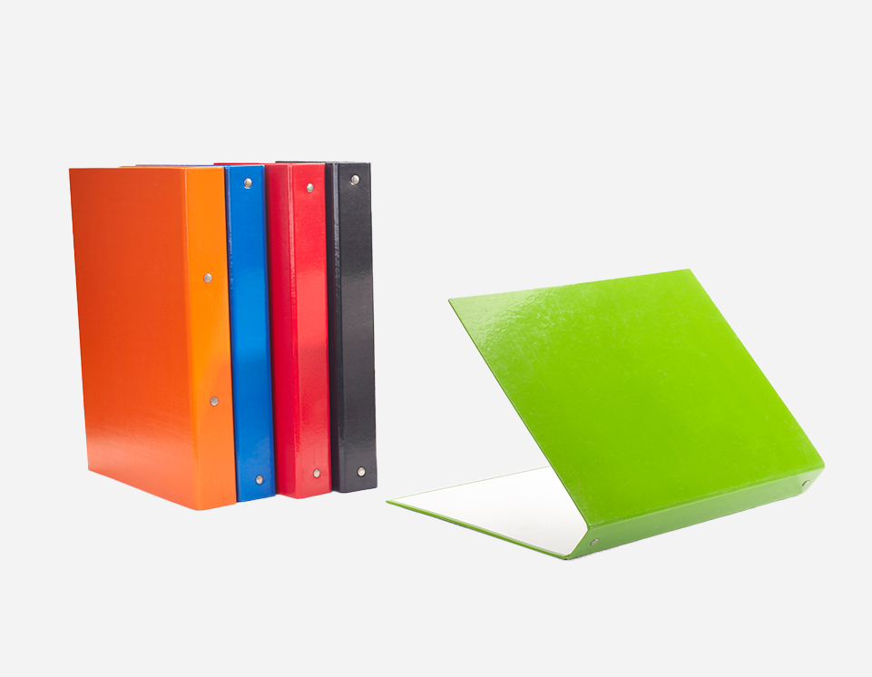 Colorful Paper Ring Binder – Glossy Laminated | MFO-044