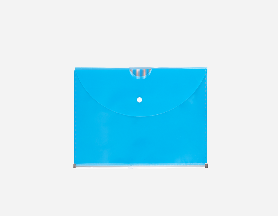 PP Envelope Bag with Back Zipper Compartment | MFO-1028