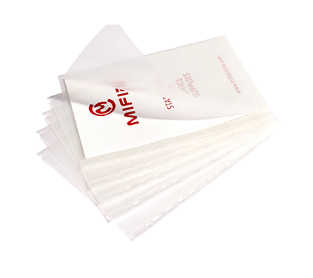 PP Sheet Protector with L-shape Opening | MFO-005L
