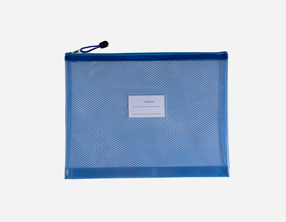 Colored EVA Mesh Bag with Name Card Holder | MFO-8147