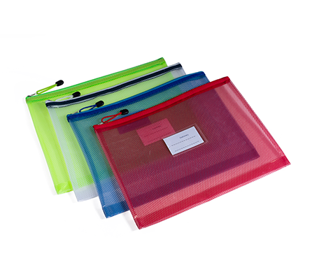 Colored EVA Mesh Bag with Name Card Holder | MFO-8147