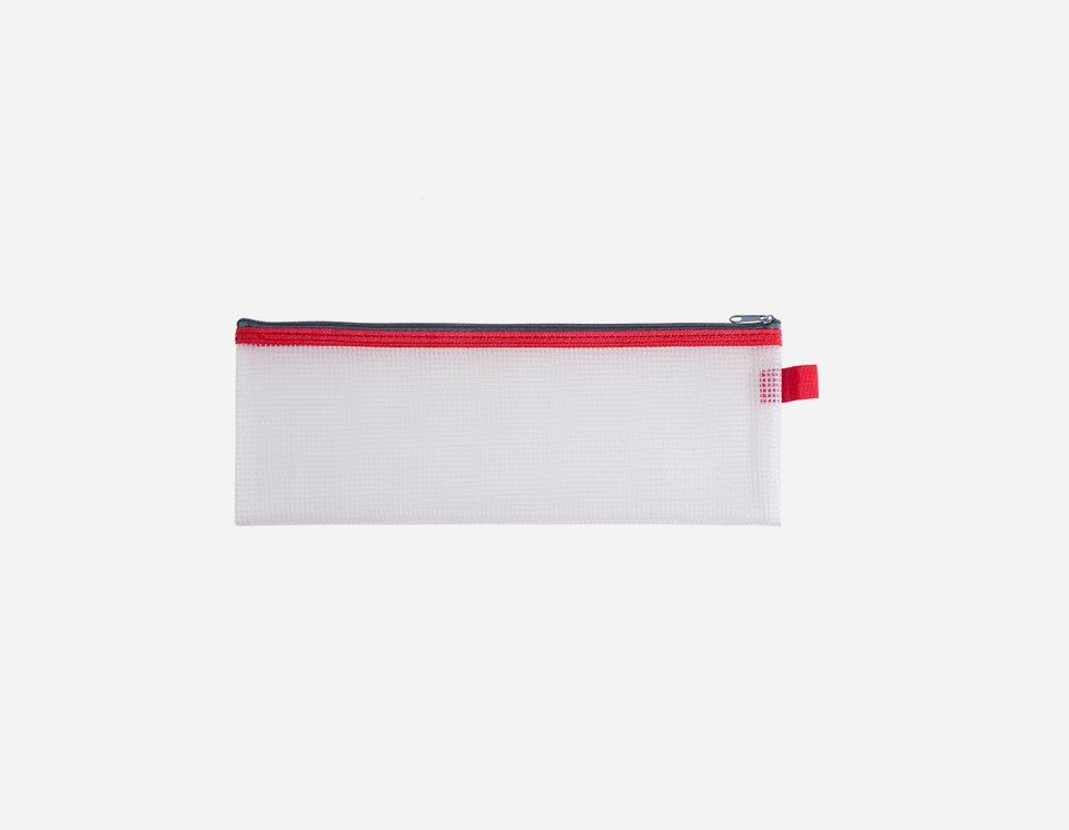 PVC Mesh Zip Bag with Double Stitched Edge |MFO-106