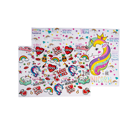 Transparent PVC Book Cover with Printing | MFB-019PR 