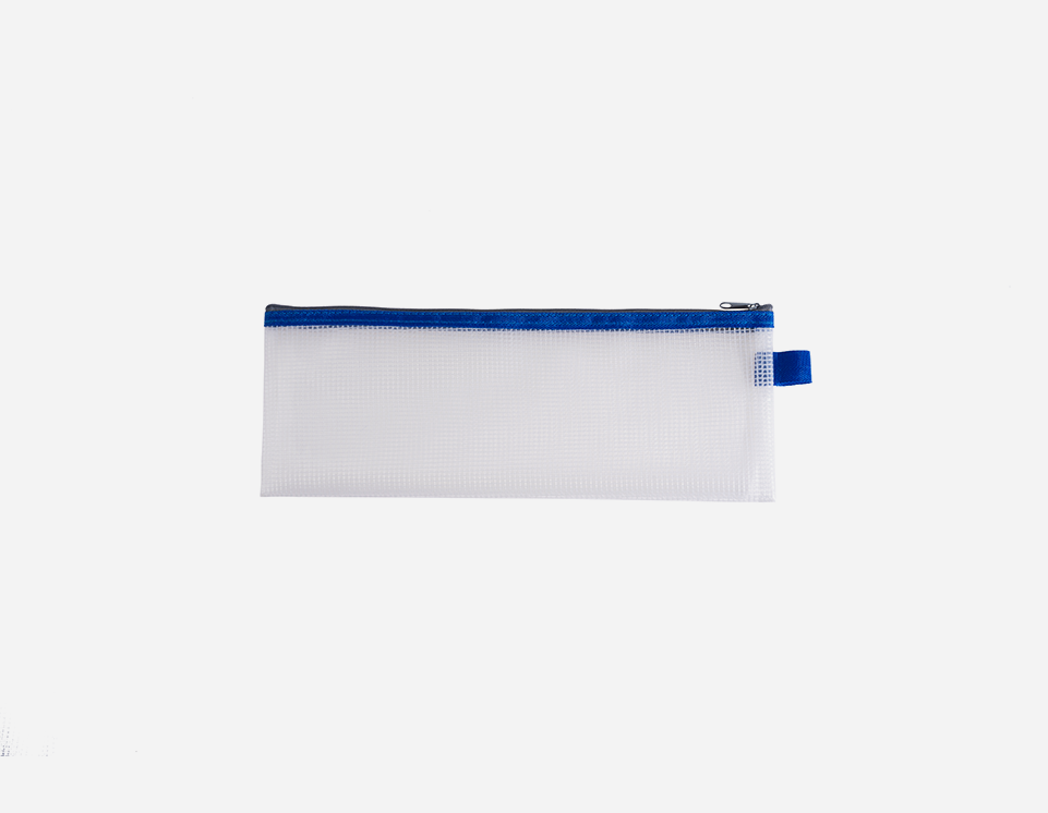 PVC Mesh Zip Bag with Double Stitched Edge |MFO-106
