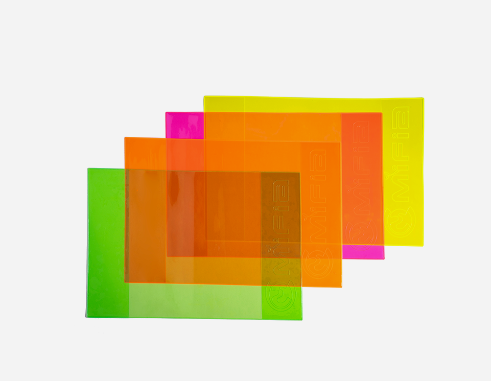 PVC Fluorescent BOOK COVER | N-MFB-005
