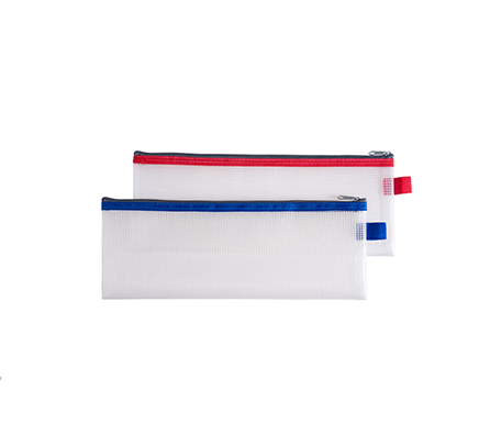 PVC Mesh Zip Bag with Double Stitched Edge |MFO-106
