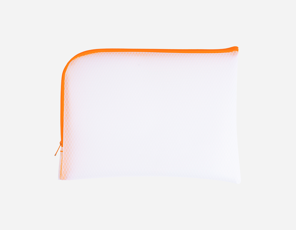 EVA Round Mesh Bag with Colored Zipper | MFO-8154