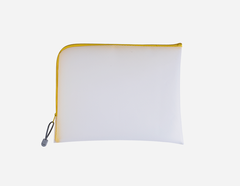 EVA Round Mesh Bag with Colored Zipper | MFO-8154