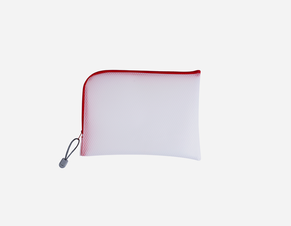 EVA Round Mesh Bag with Colored Zipper | MFO-8154
