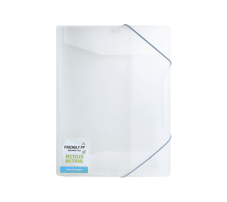 Eco-Friendly Recycled Elastic Folder Plastic File | RC-MFO-031