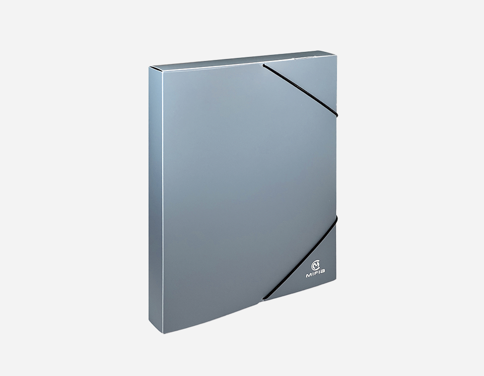Soft Touch Plastic Elastic Box File | MO-MFO-004