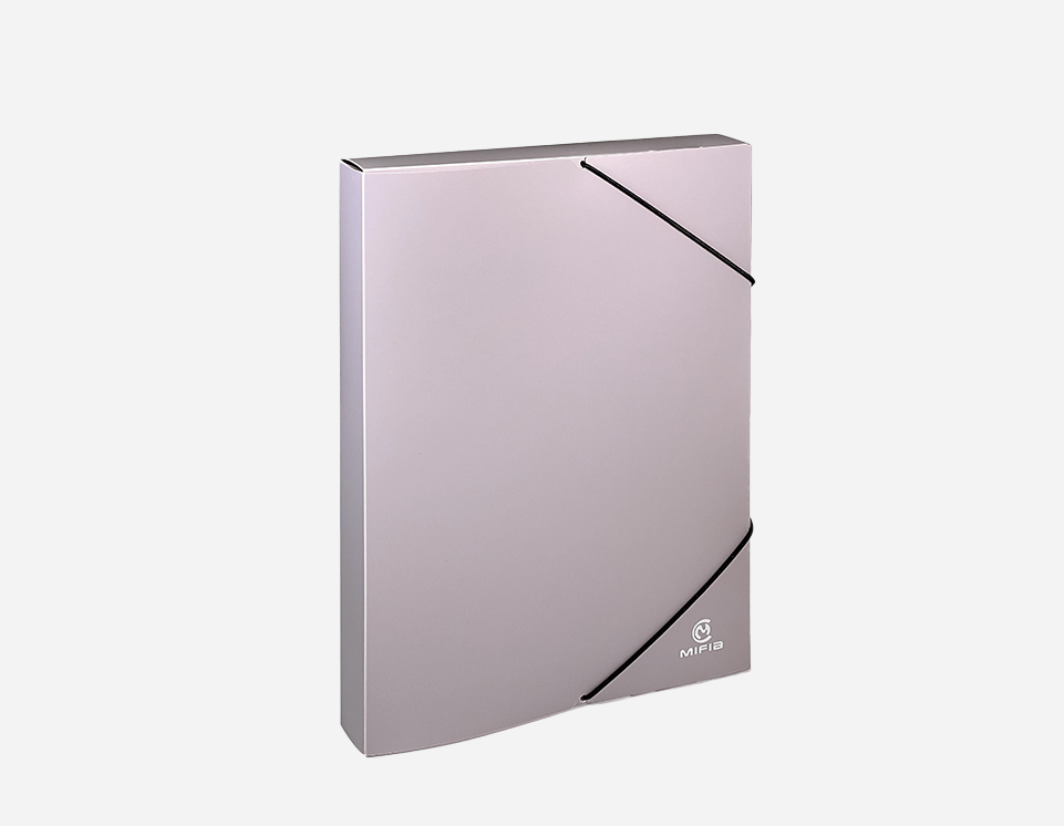 Soft Touch Plastic Elastic Box File | MO-MFO-004