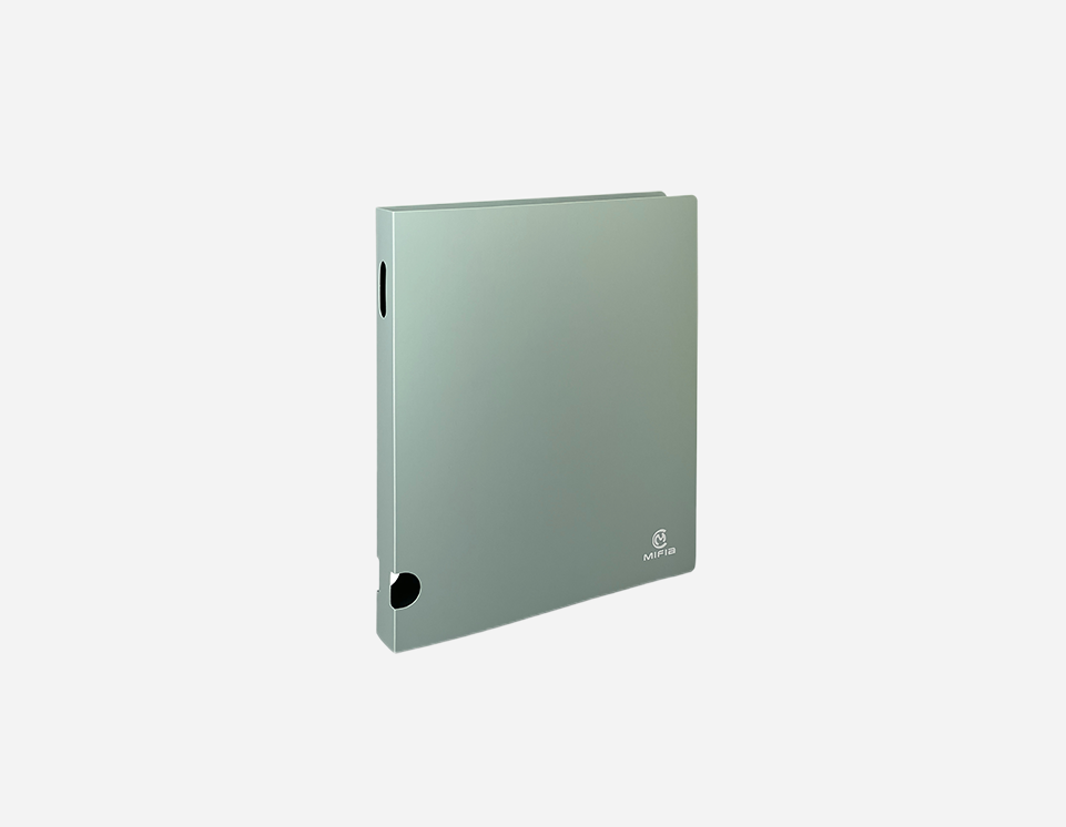 Soft Touch PP Ring Binder with Finger Hole | MO-MFO-8263
