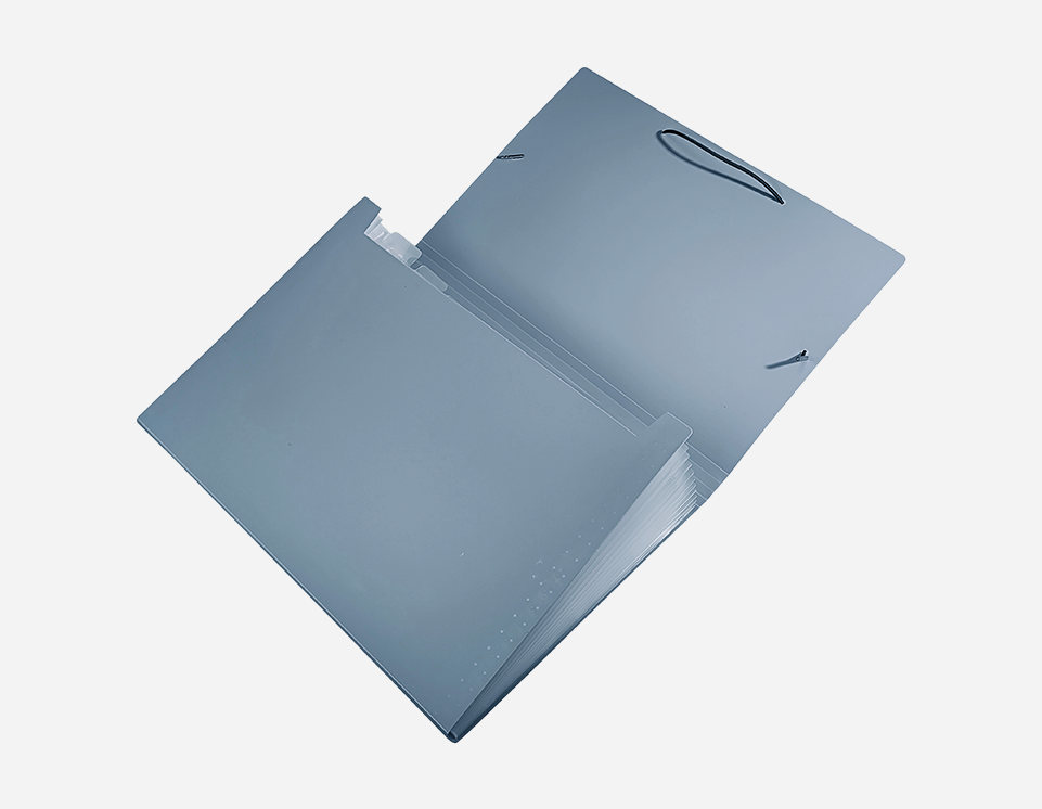Soft Touch Plastic Expanding File Folder | MO-MFO-123S