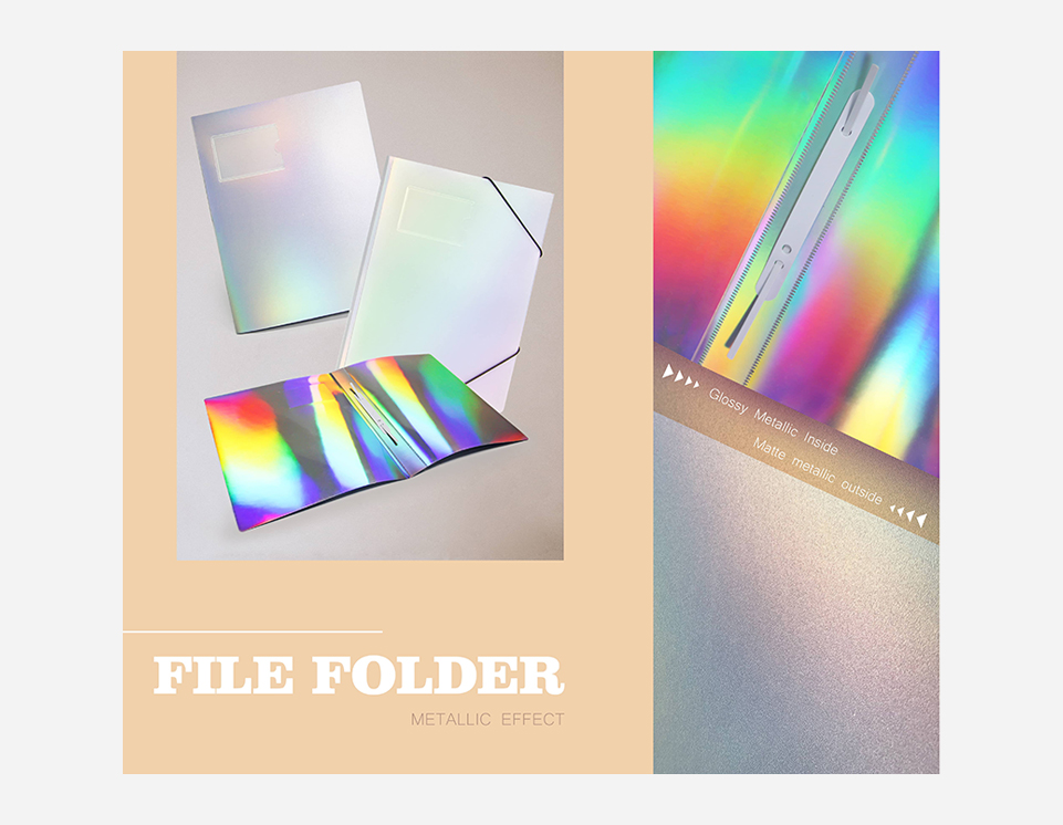 Nano Laser Matte & Metallic Folder Series