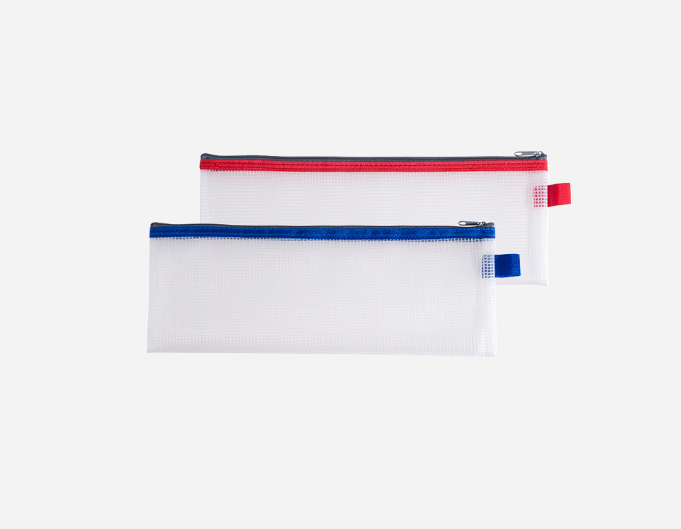 PVC Mesh Zip Bag with Double Stitched Edge - MFO-106