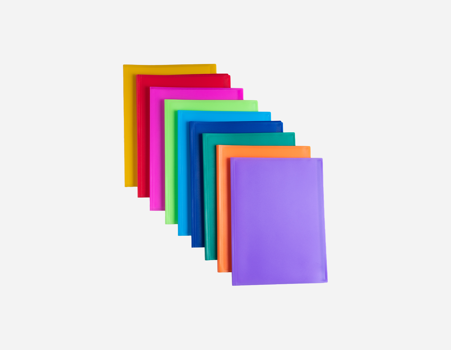 PP Soft Spine Display Book Lightweight Multi-Pocket File | MFO-8202