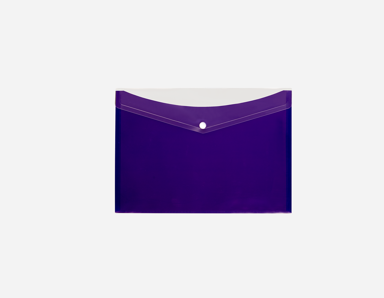 Transparent Cover PP Envelope Folder with Back Pocket | MFO-1061