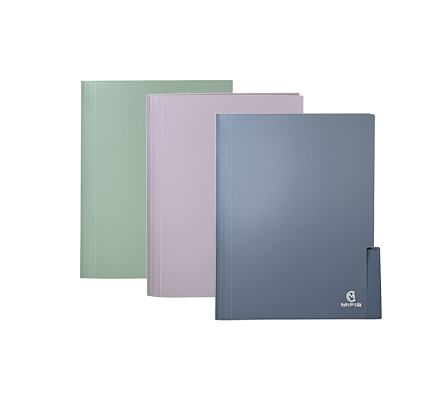 Soft Touch Clip File Folder with Plastic Clip | MO-MFO-069