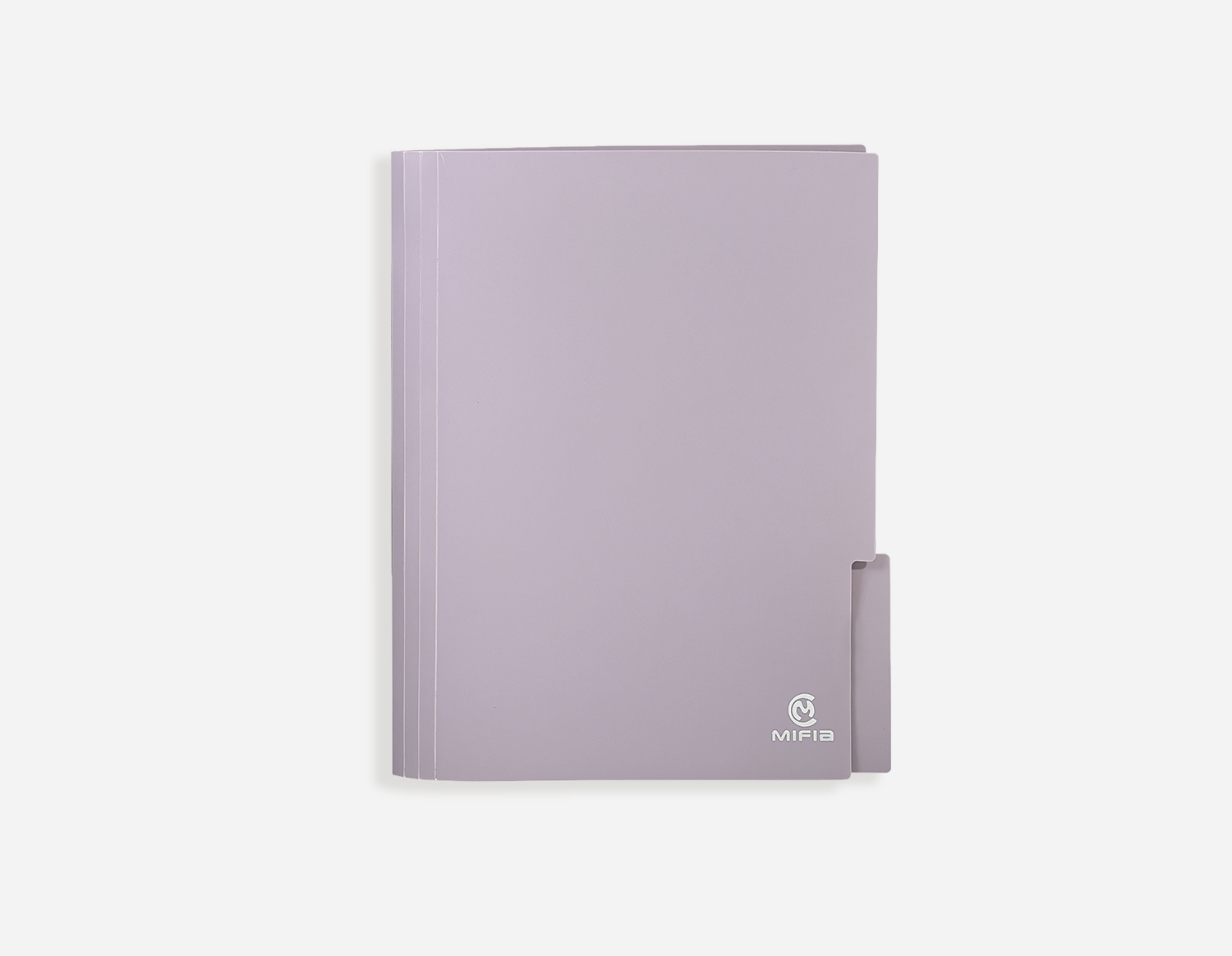 Soft Touch Clip File Folder with Plastic Clip | MO-MFO-069