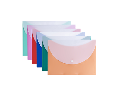 PP Envelope Folder with Extra Back Pocket | MFO-8210