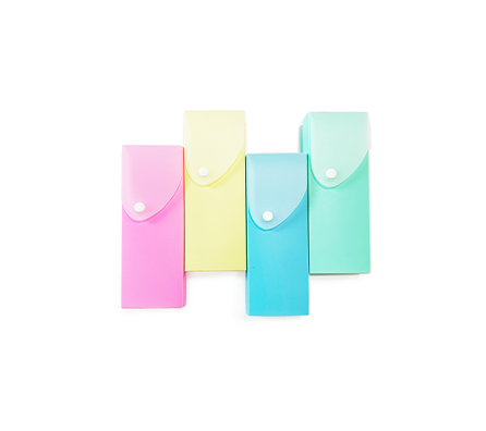 Pastel PP Pencil Case | MFO-P-8 | P-MFO-8206