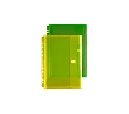 Translucent PP Envelope Folder with Expanding Spine  |  MFO-1037