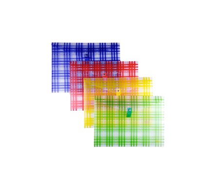 Frosted PP Snap Folder with Printed Design  | MFO-8041