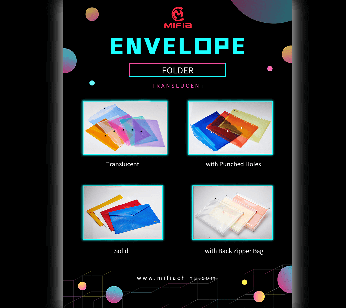 plastic envelope folder