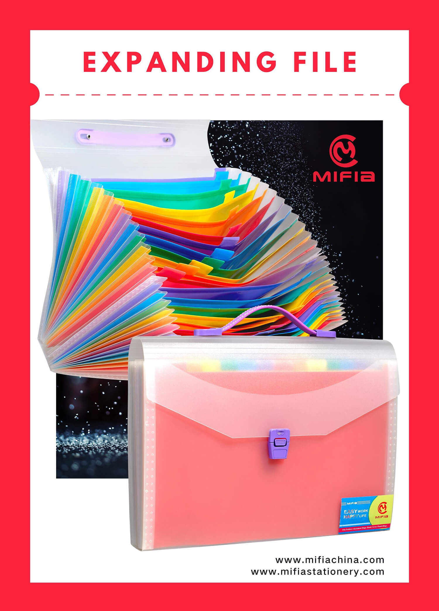 expanding file - by mifia stationery