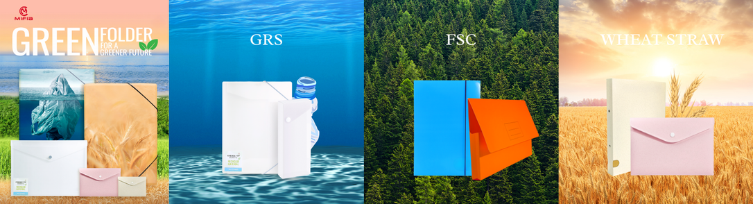 eco-friendly FILE FOLDER-manufactured by mifia stationery-